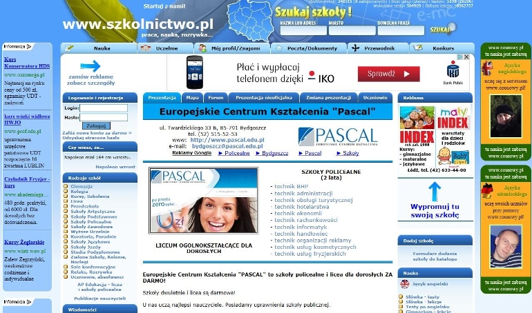 Liceum Ogólnokształcące dla Dorosłych "Pascal" w Bydgoszczy Liceum Ogólnokształcące dla Dorosłych "Pascal" w Bydgoszczy