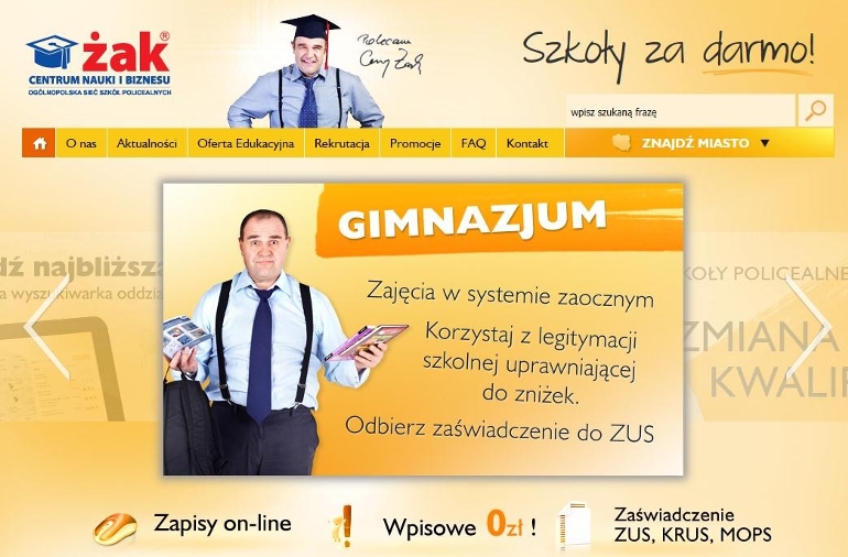 Liceum Ogólnokształcące dla Dorosłych "Żak" w Bydgoszczy Liceum Ogólnokształcące dla Dorosłych "Żak" w Bydgoszczy