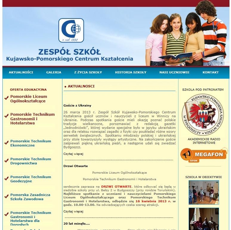 Pomorskie Liceum Ogólnokształcące Pomorskie Liceum Ogólnokształcące