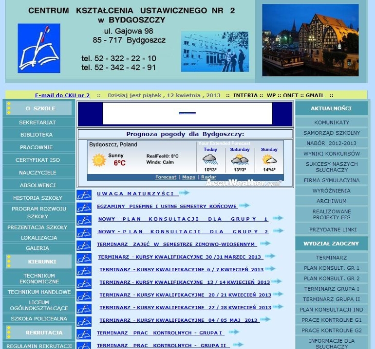 Technikum Ekonomiczne nr 2 dla Dorosłych Technikum Ekonomiczne nr 2 dla Dorosłych