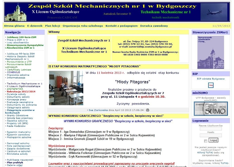 X Liceum Ogólnokształcące X Liceum Ogólnokształcące