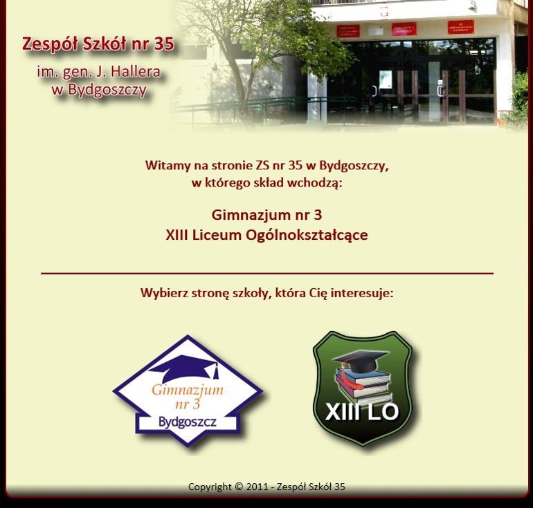 XIII Liceum Ogólnokształcące XIII Liceum Ogólnokształcące