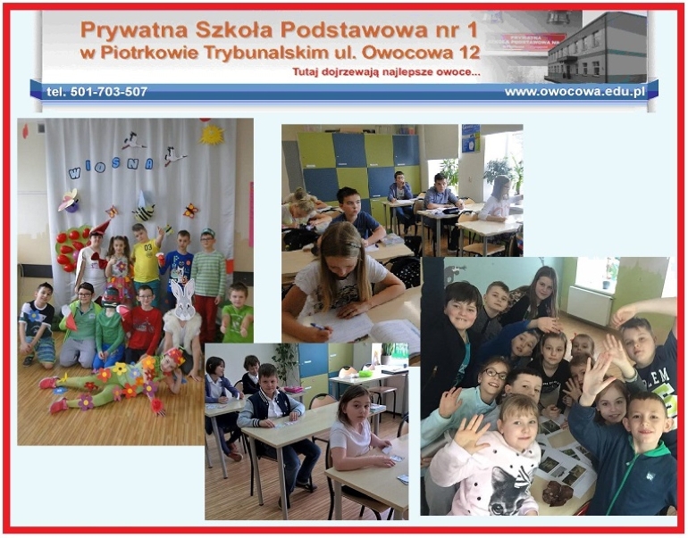 Prywatna Językowa Szkoła Podstawowa W Piotrkowie Trybunalskim Prywatna Szkoła Podstawowa Nr 1 w Piotrkowie Trybunalskim