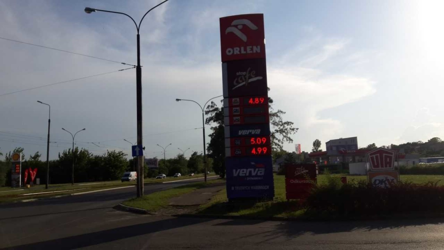 Stacja paliw Orlen w Dąbrowie Górniczej