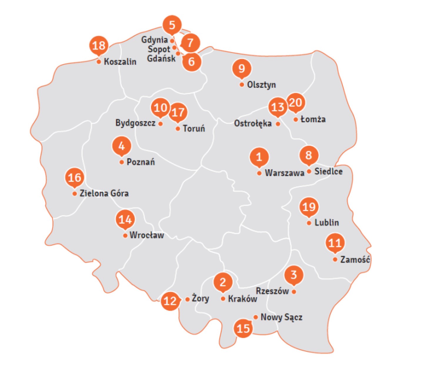 Ranking najbezpieczniejszych miast Polski. Trójmiasto w