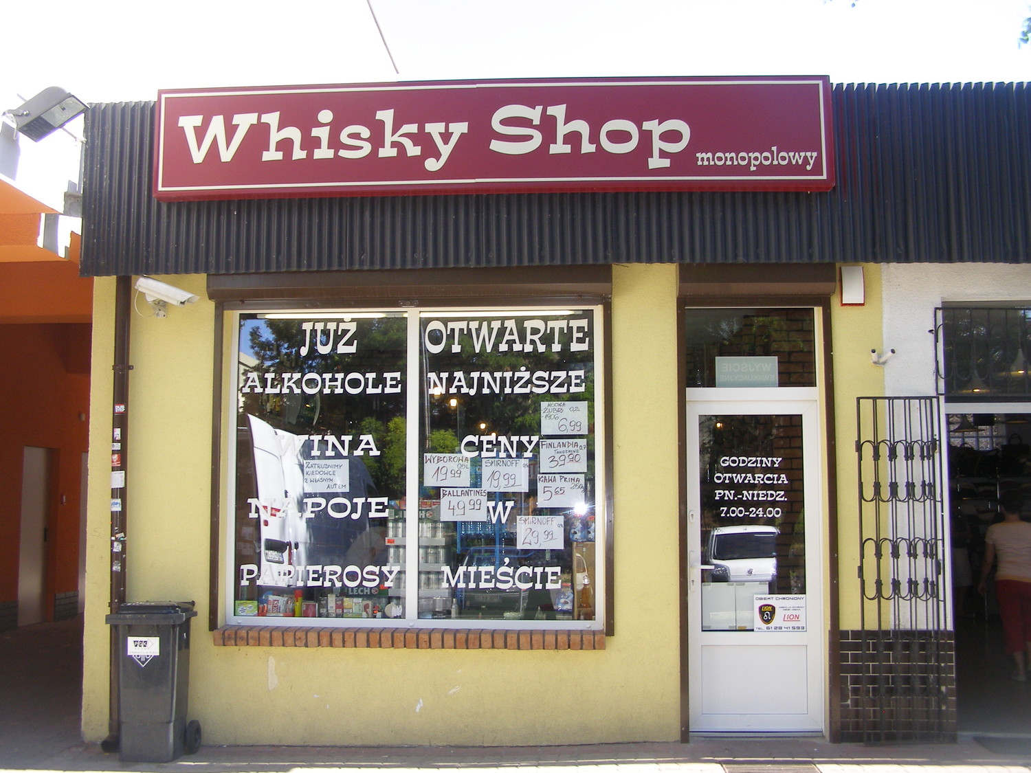 Sklep Monopolowy Whisky Shop - Śrem