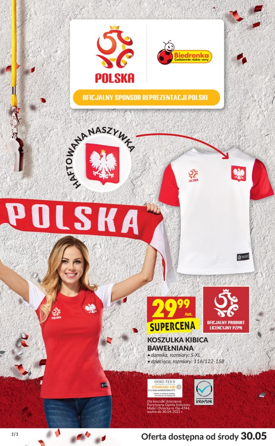 MŚ 2018. Gadżety dla kibiców - BIEDRONKA