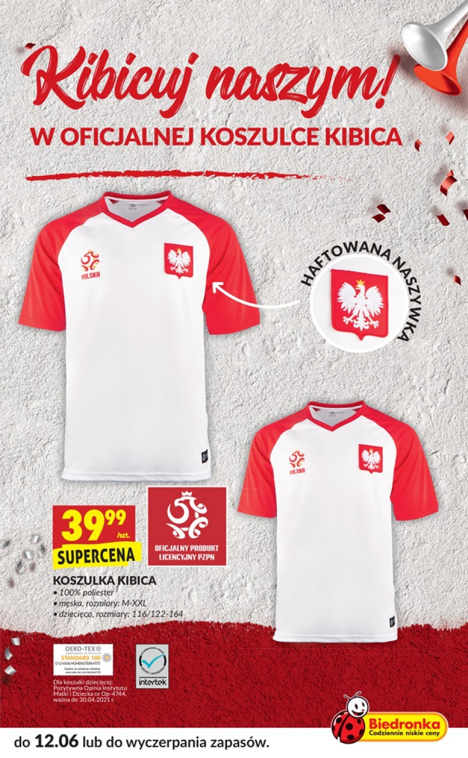 MŚ 2018. Gadżety dla kibiców - BIEDRONKA