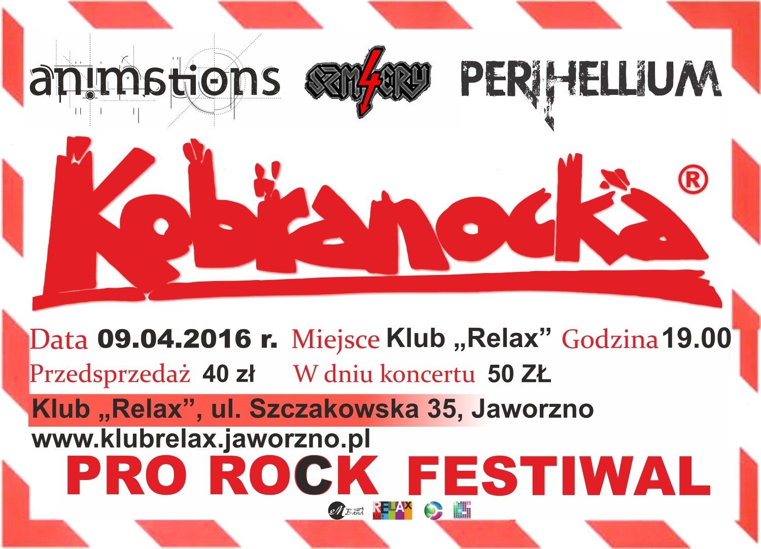 Klub Relax Jaworzno Zbliża Się Pro Rock Festiwal Zagra Min