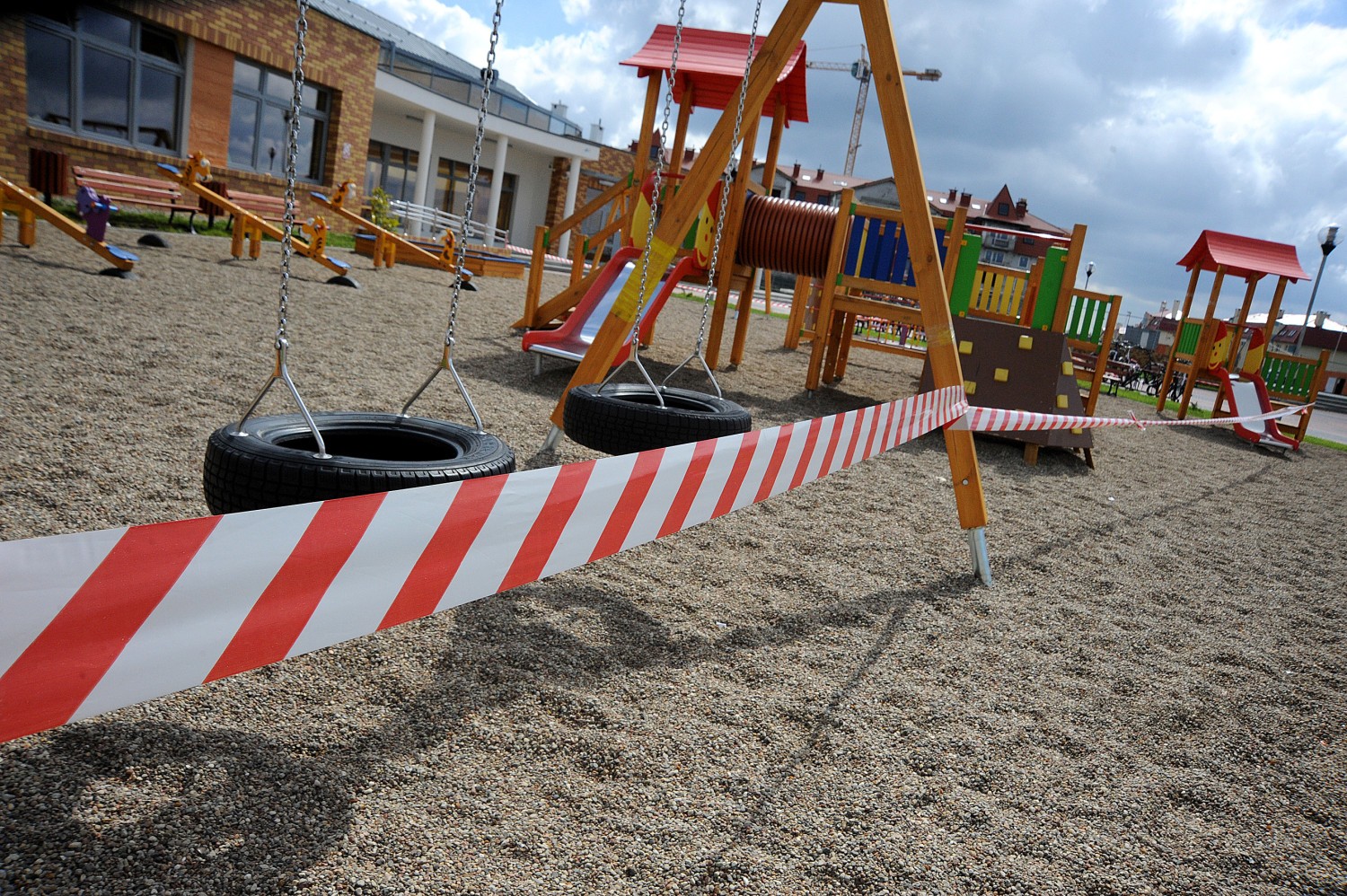 Warszewo: Dzieci nie mogą się bawić. Plac zabaw do ...