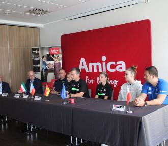 Tak przebiegła konferencja przed rozpoczęciem turnieju siatkówki Amica Cup 2023!