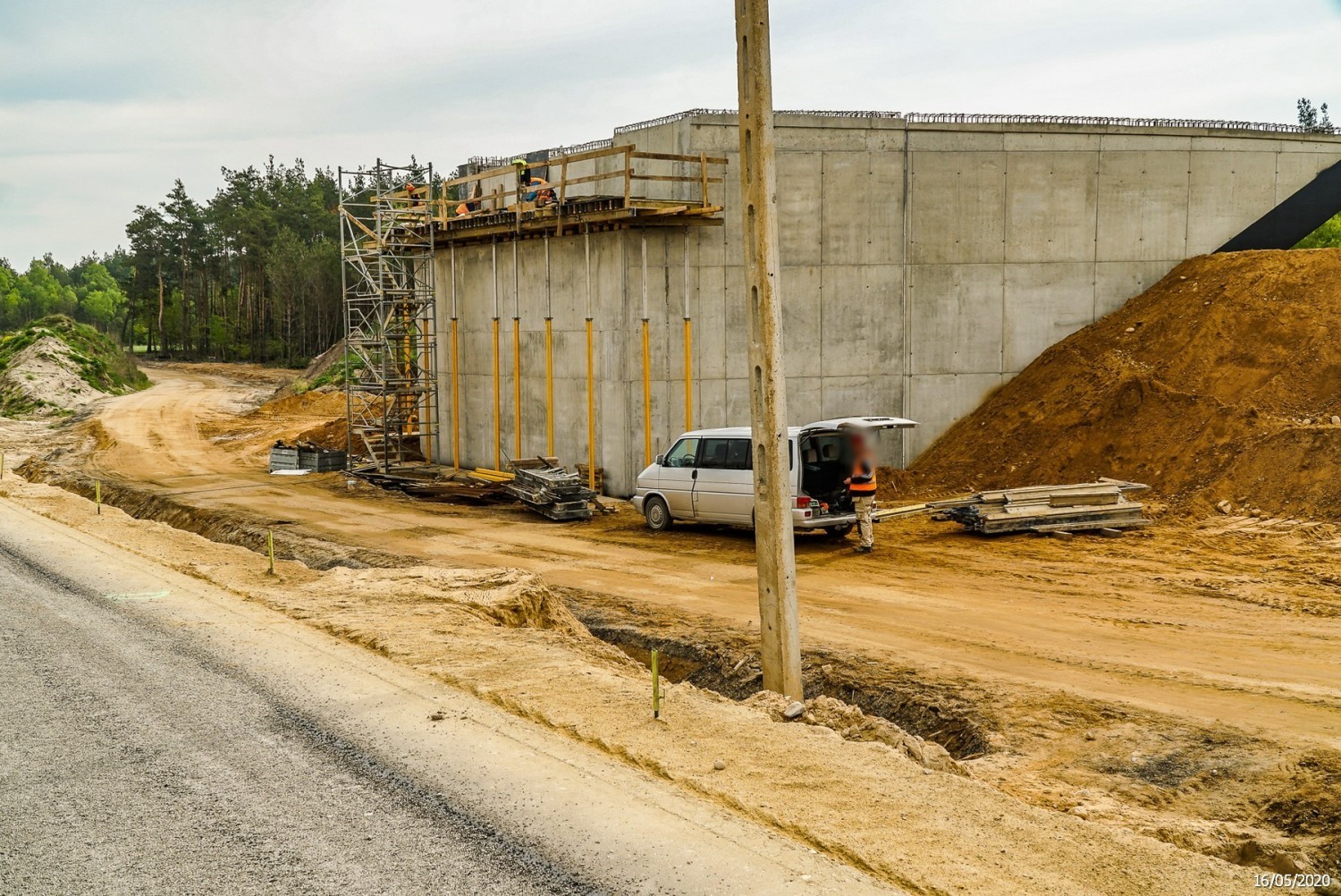 Budowa autostrady A1 Radomsko - granica woj. śląskiego.