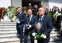 Pogrzeb Adama Zagalskiego z Bełchatowa.Tragicznie zmarłego motocyklistę żegnały tłumy