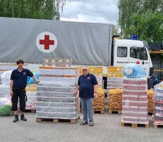 Dary z partnerskiego Alzey - Worms  dla uchodźców z Ukrainy [FOTO]