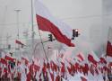 Spalili flagę Unii Europejskiej na Marszu Niepodległości. Policja wyznaczyła nagrodę