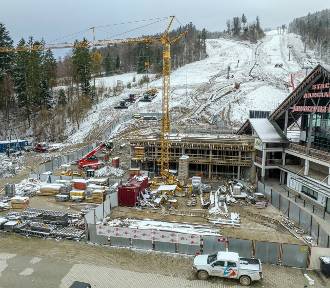 Nowe inwestycje na dolnej stacji narciarskiej na Jaworzynie Krynickiej