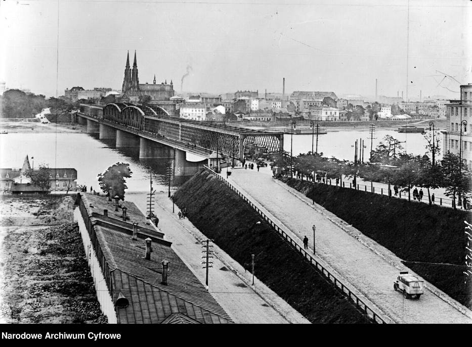 Most Kierbedzia przed wojną
