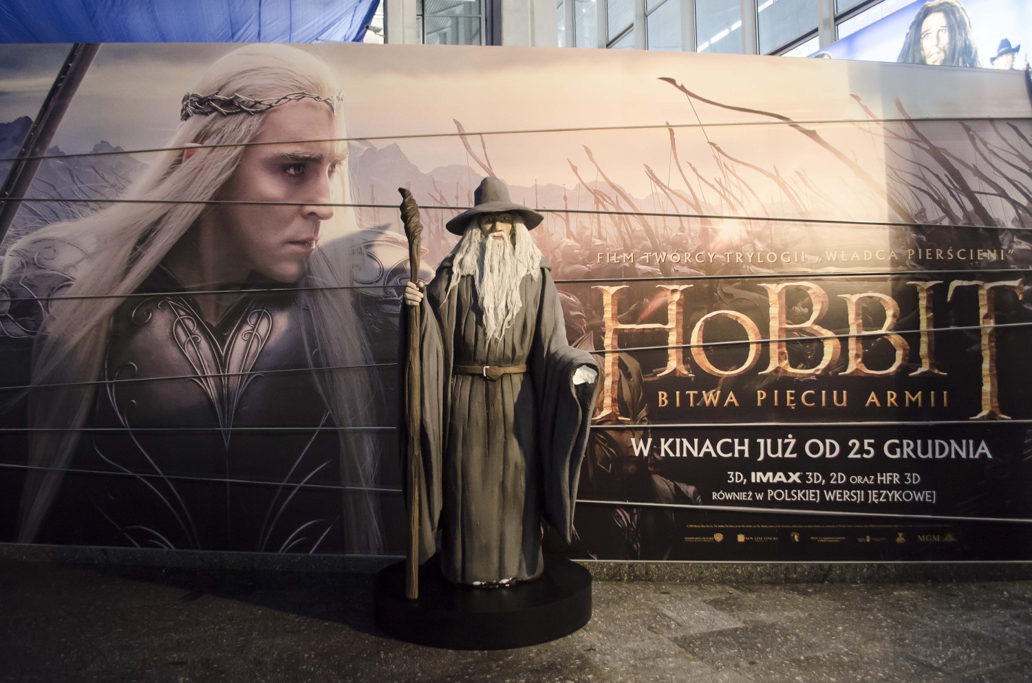 Hobbit 2014, Warszawa. Zrób sobie zdjęcie z Gandalfem na Dworcu Centralnym