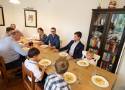  Premier Mateusz Morawiecki na obiedzie w Siemianowicach. Wizyta u śląskiej rodziny