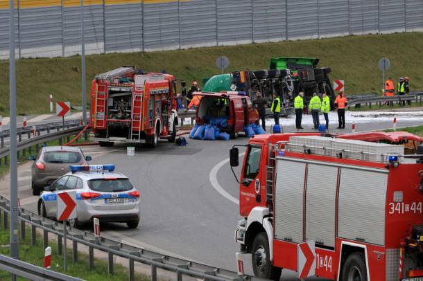 Zderzenie Na A1 Na Trasie Włocławek Toruń Ciechocinek