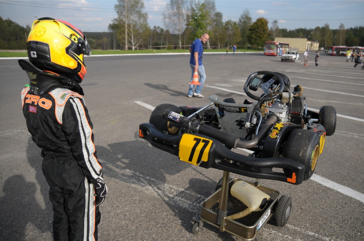 Akademia MotorSportu, Warszawa. Młodzi fani gokartów przyjechali do stolicy