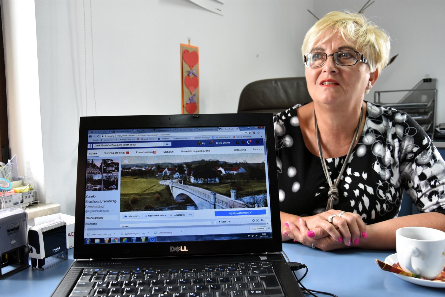 Krystyna Potapowicz, dawna mieszkanka wsi Żarek