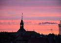 Piękny wschód słońca nad Sławnem - 23.10.2023. Zdjęcia