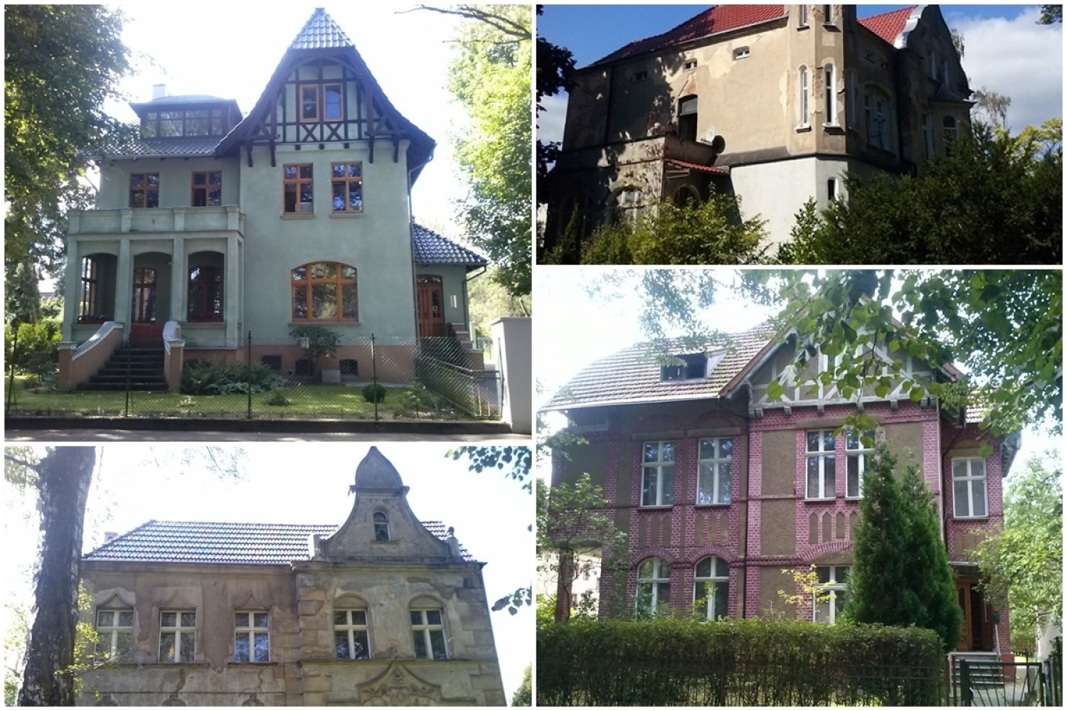 Na przełomie XIX i XX wieku niezagospodarowane piaszczyste tereny pomiędzy Krzekowem a Łęknem przeznaczono pod zabudowę i tak na bazie szachownicowego układu ulic powstało dzisiejsze Pogodno, zdaniem wielu - najpiękniejsza dzielnica willowa w Polsce