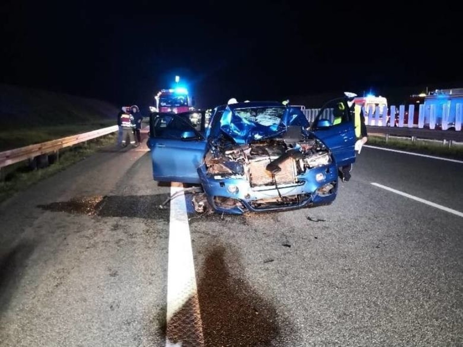 Do tragicznego wypadku doszło na autostradzie A1 w czwartek, 30