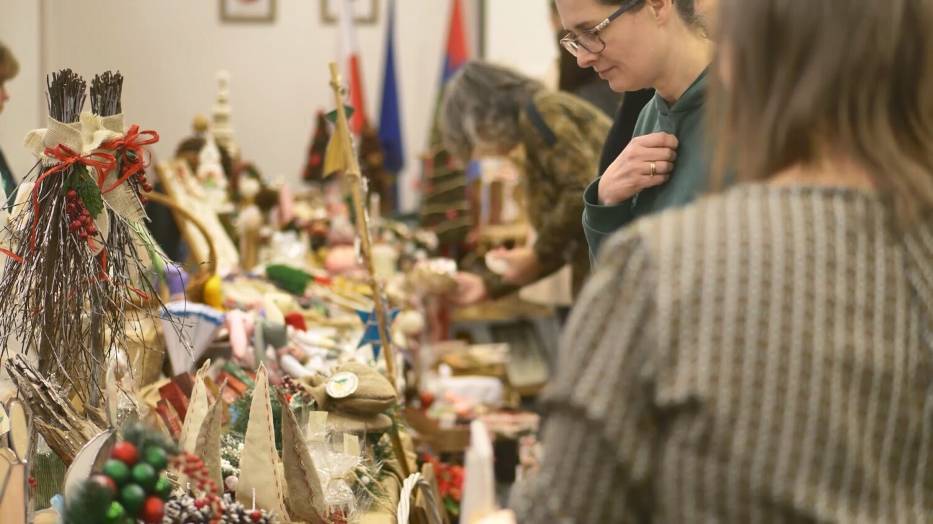 Kiermasz świąteczny w olsztyńskim starostwie 