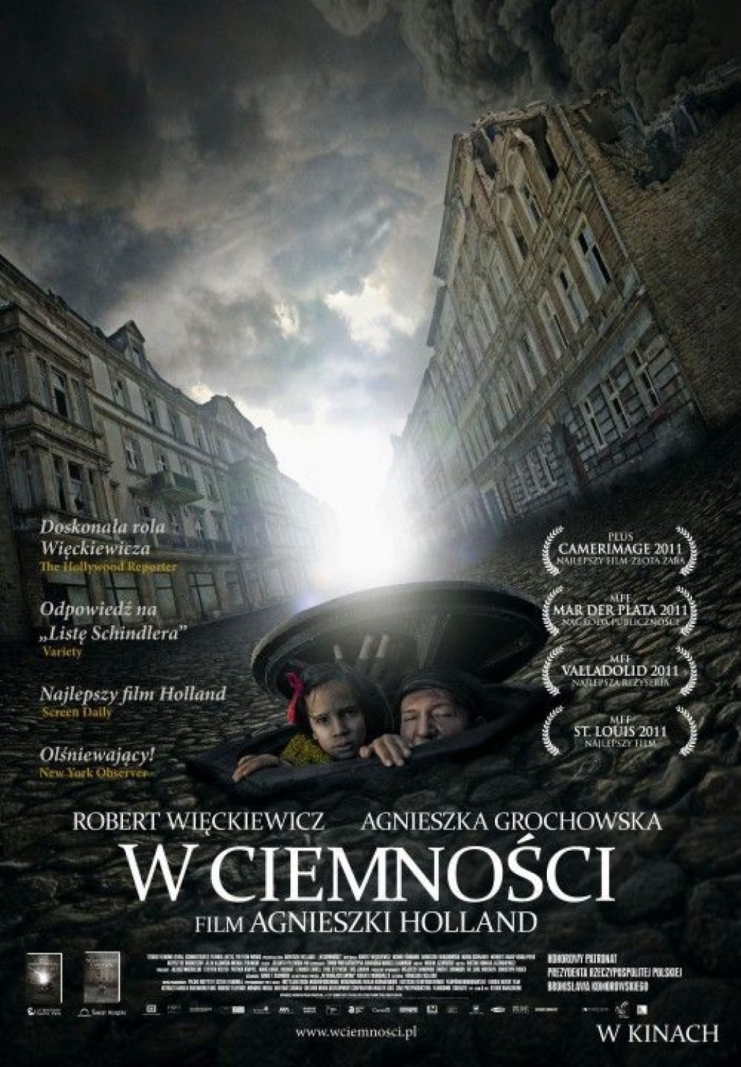"W ciemności" Agnieszki Holland jest polskim kandydatem do Oscara 2012