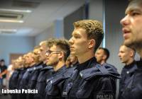 Nowi policjanci w Lubuskiem. 21 funkcjonariuszy złożyło ślubowanie 
