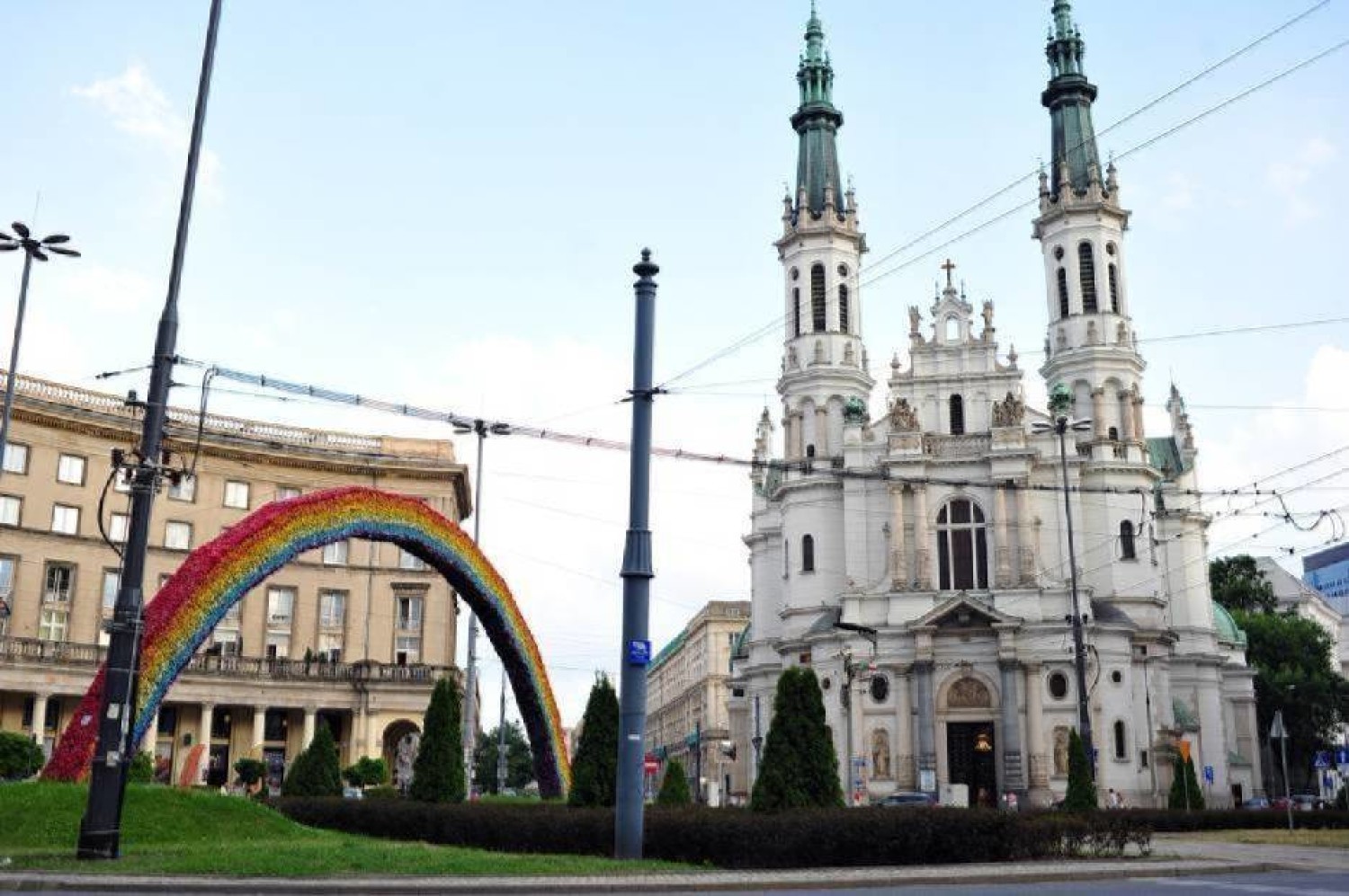 Aktywiście chcą, żeby zmiany na placu Zbawiciela pozostały na dłużej. "Złożyliśmy dziś w tej sprawie pismo"