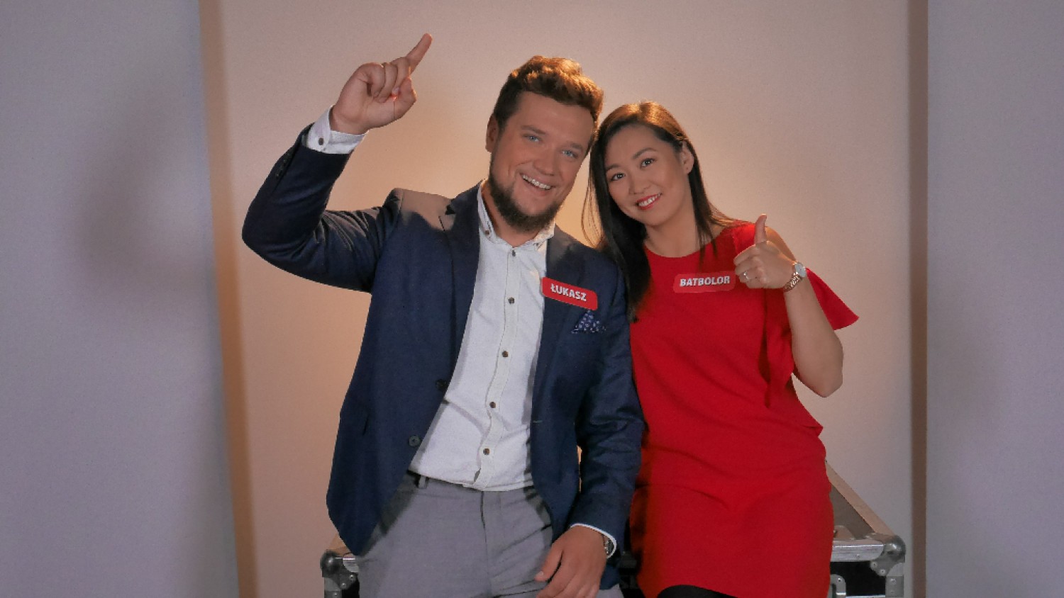 Łukasz Kisieleński i Batbolor Magsar Khuchit