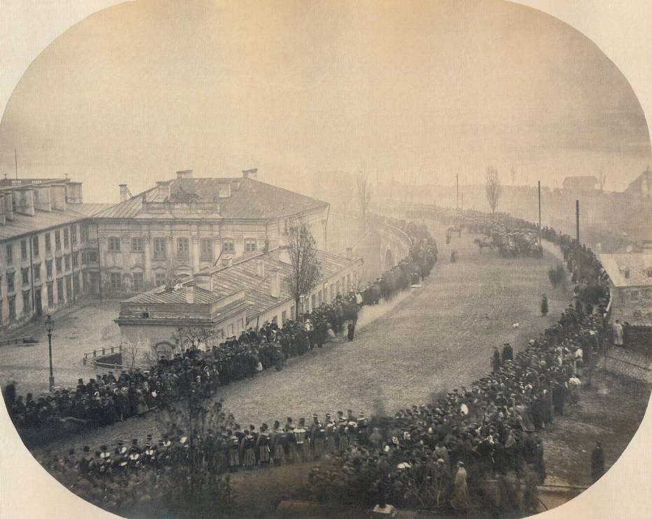 Uroczystość poświęcenia i otwarcia mostu, 22 listopada 1864