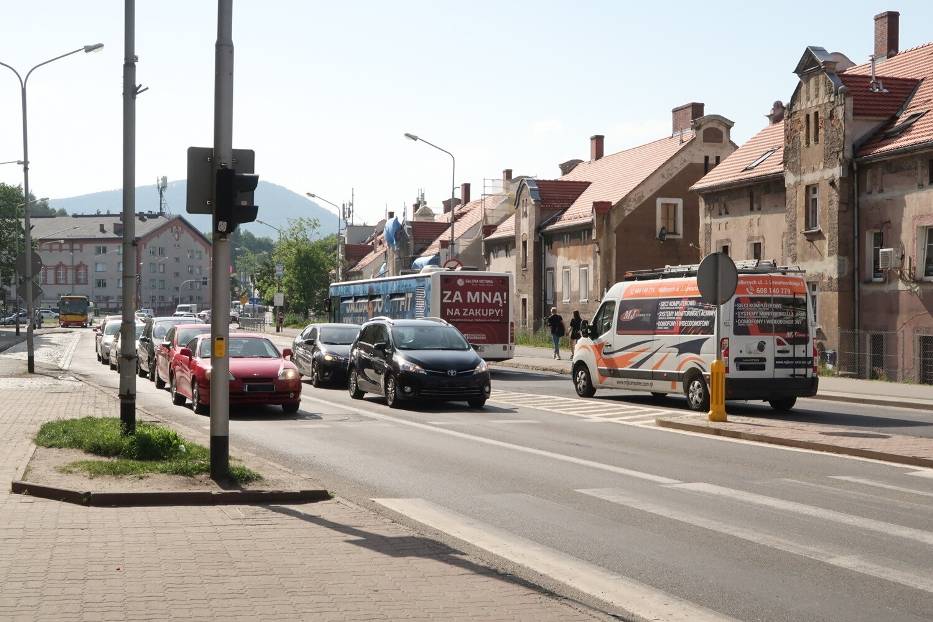 Nadchodzą utrudnienia w ścisłym centrum Wałbrzycha! Ulica Matejki, Moniuszki i Plac Grunwaldzki do remontu