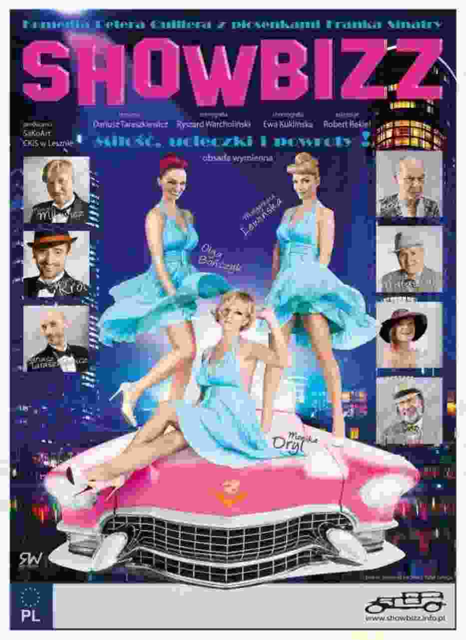 Plakat sztuki "Showbizz"