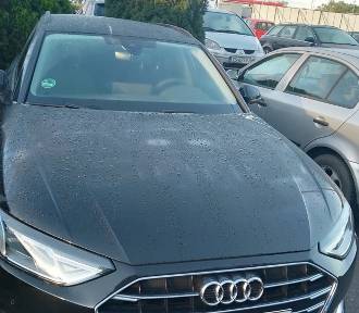 Strażnicy graniczni odzyskali nowiutkie audi. Stało na parkingu w Słubicach