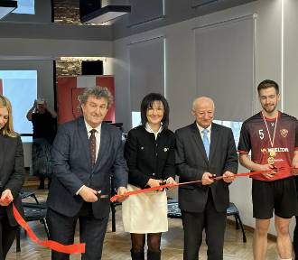 Uroczyste otwarcie „Strefy Sportu w Korczaku” w II LO w Wieluniu