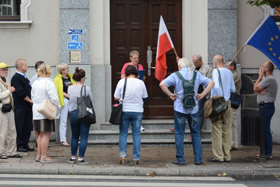Protestowali Pod Sądem W Grudziądzu To My Jesteśmy Niezłomni