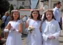 Komunie w Piotrkowie 2024: Pierwsza komunia święta w kościele farnym pw. św. Jakuba ZDJĘCIA