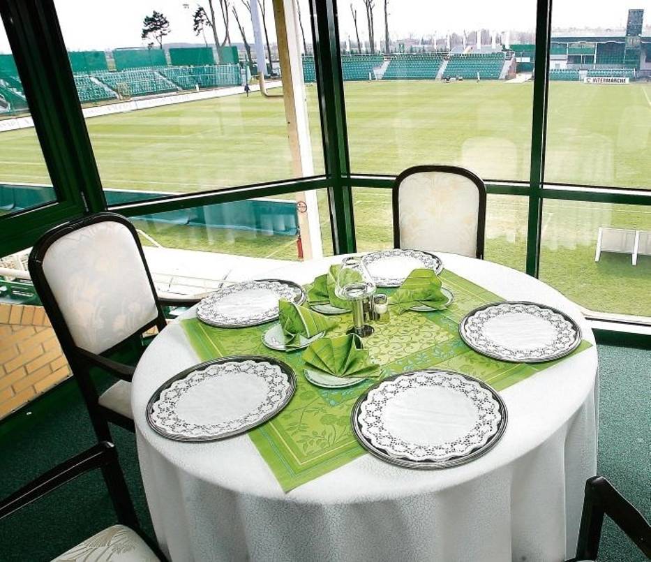 Do tej pory na polskich stadionach nie było loży dla VIP-ów
