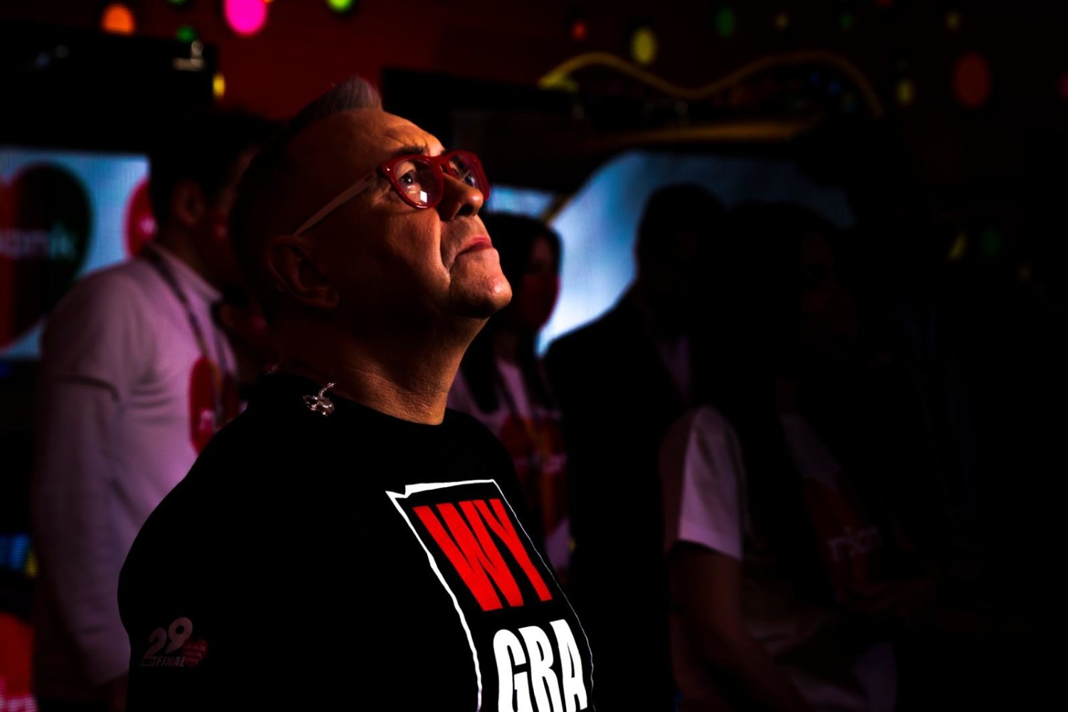 Jerzy Owsiak podczas 29. Finału WOŚP