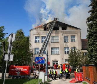 Ktoś podpalił liceum w Grodzisku Mazowieckim? Jest śledztwo prokuratury