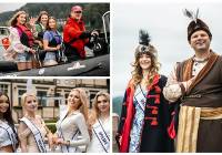 Finalistki Miss Polska 2024 nad Jeziorem Rożnowskim i na zamku w Muszynie