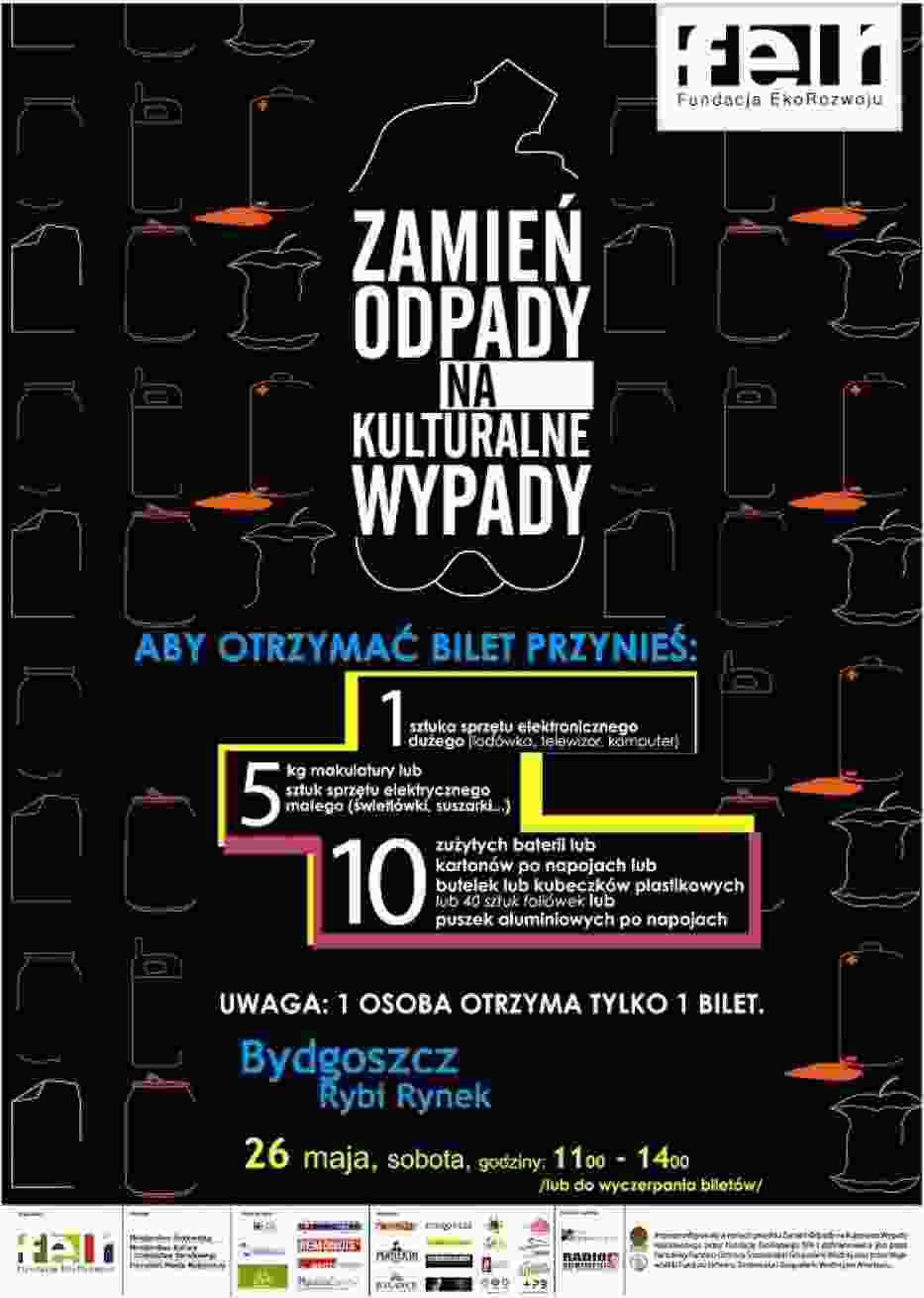 Zamień odpady na kulturalne wypady