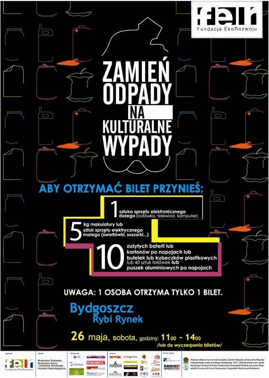 Zamień odpady na kulturalne wypady