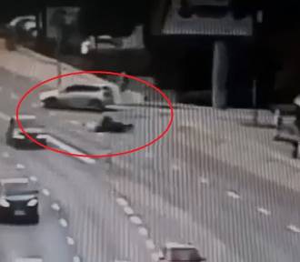 Nagranie ze śmiertelnego wypadku motocyklisty. Kamery zarejestrowały moment zderzenia