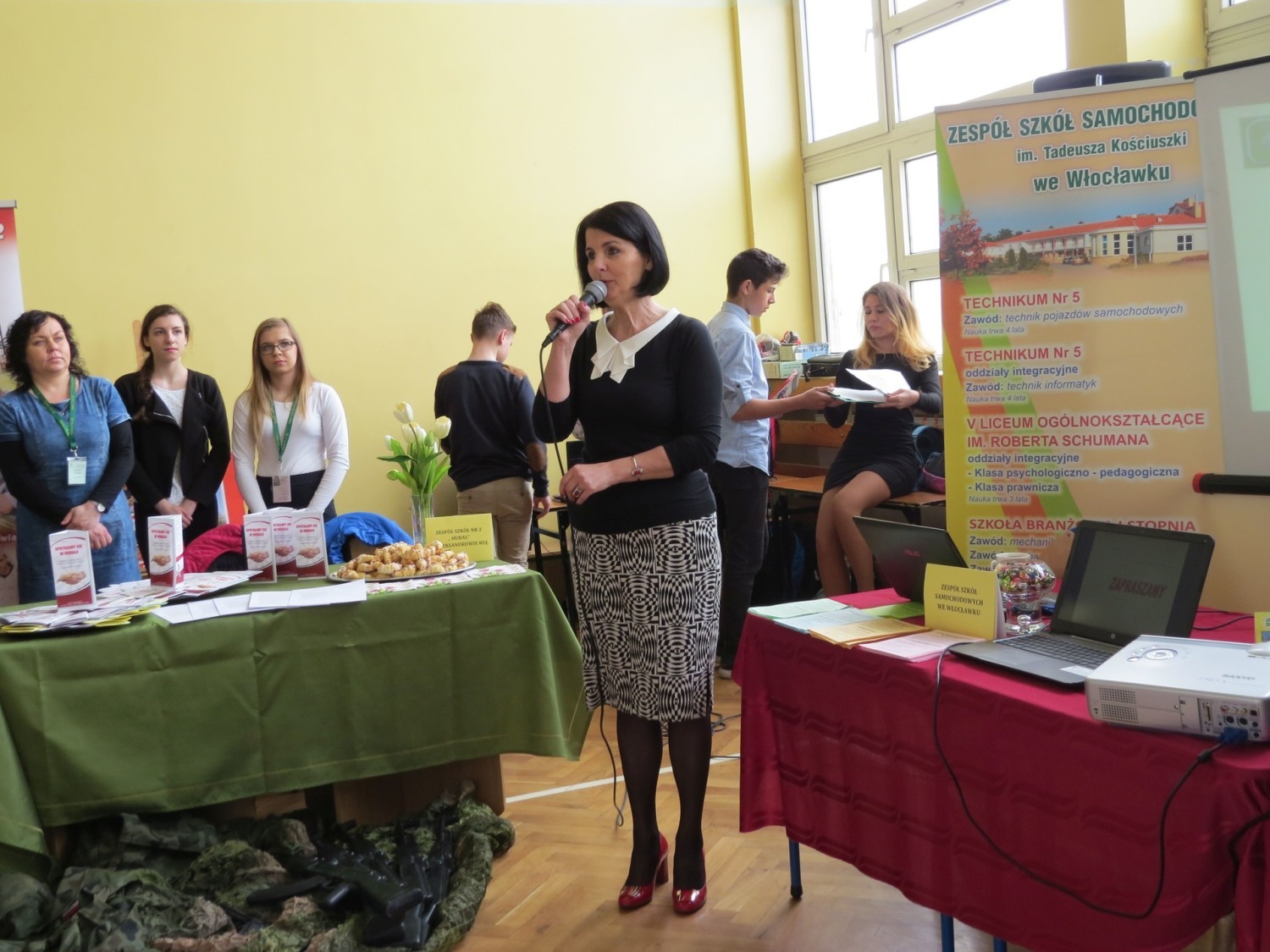 W Zespole Szkół w Stawkach (gm