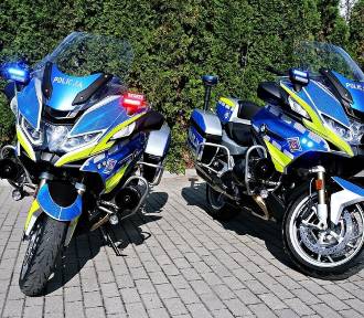 Bielscy policjanci dostali dwa nowe motocykle BMW
